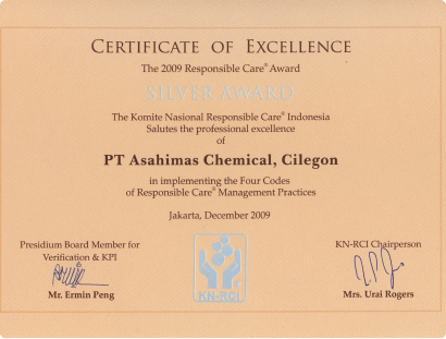 Responsible Care Award (2009)