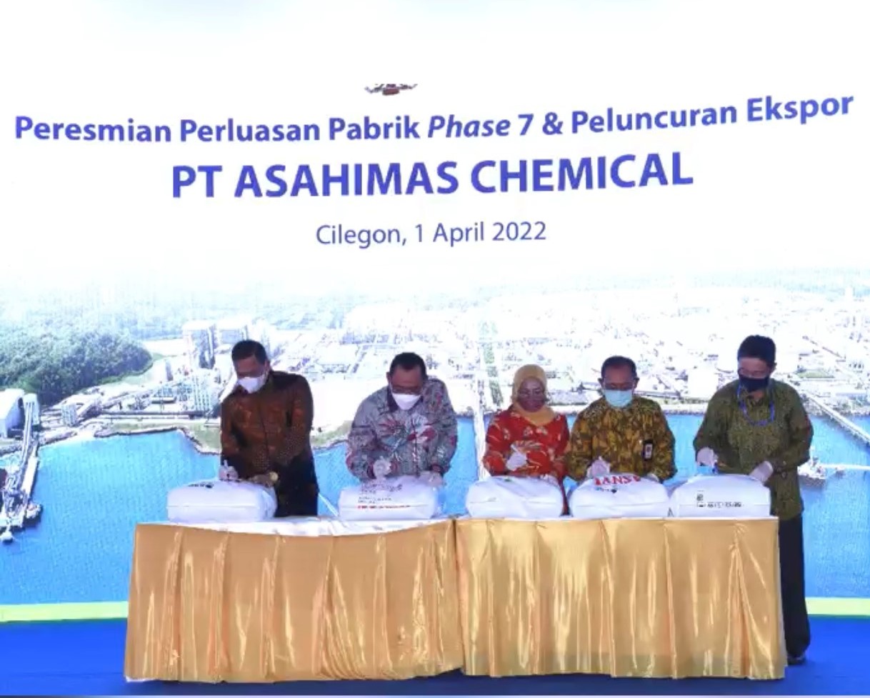 PT Asahimas Chemical's PVC-5 Factory Inauguration (Phase-7)